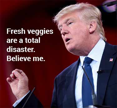 veggie disaster parody