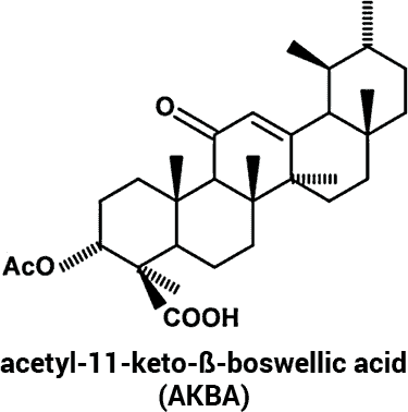 acetyl-11-keto-ß-boswellic acid chemical structure