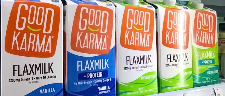 Good Karma flaxmilk flavors