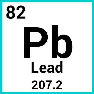 lead element #82 on periodic table