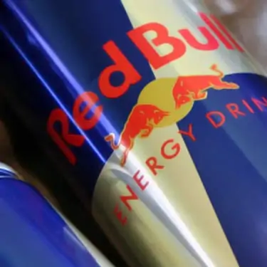 can of red bull energy drink