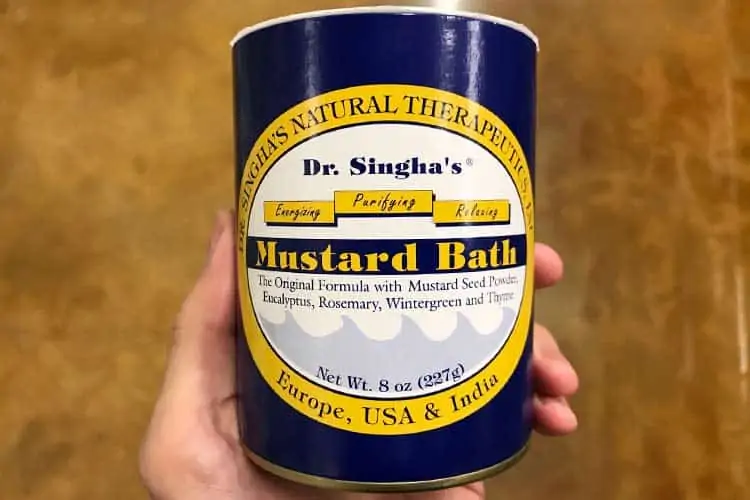 Dr. Singha's mustard bath