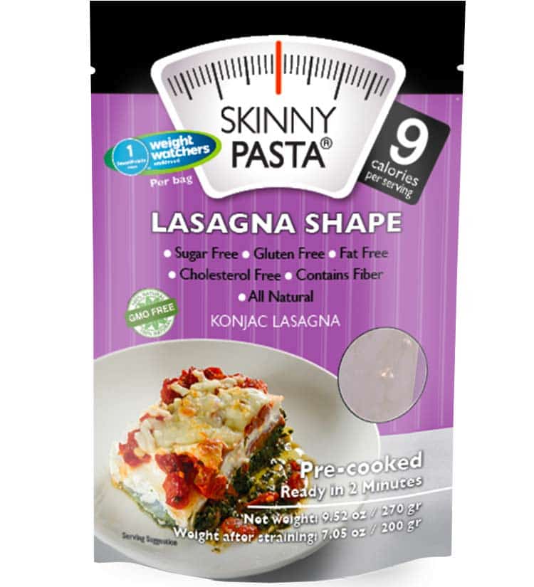 Skinny Pasta lasagna