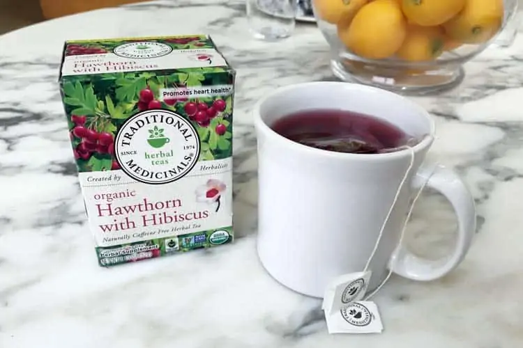 Traditional Medicinals organic hawthorn berry tea