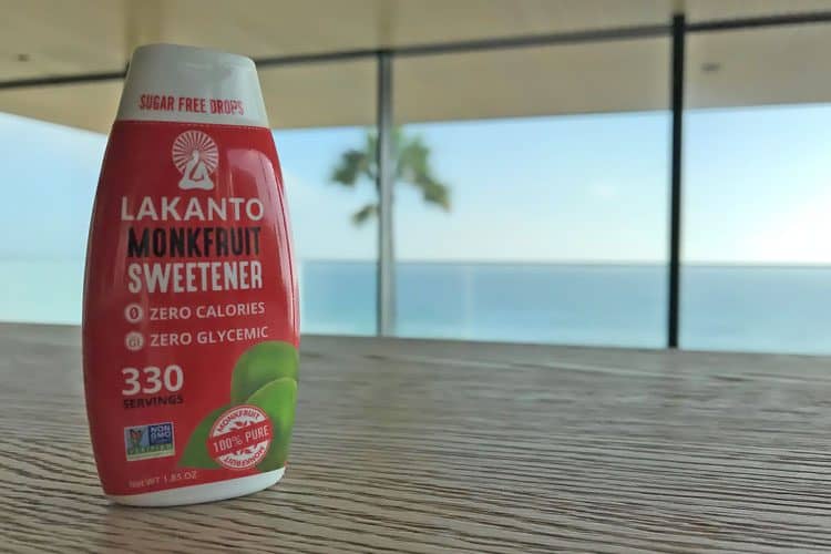 Lakanto liquid monk fruit sweetener
