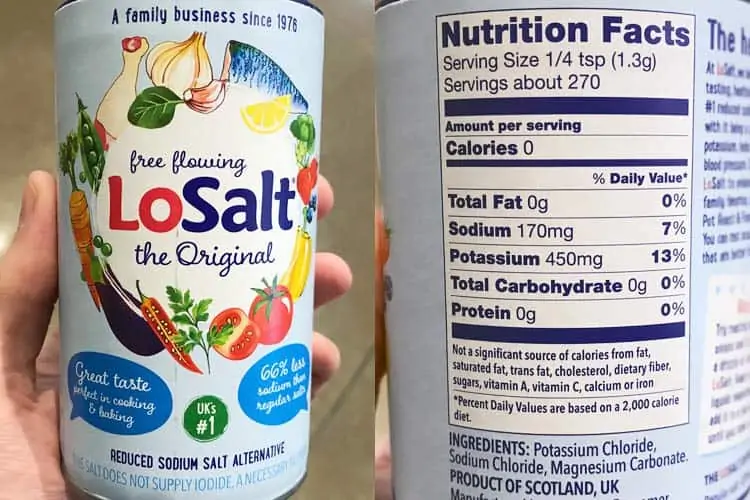 Salsana Light Salt - 50% Less Sodium than Regular Salt - Enhance