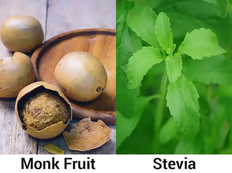 monk fruit vs stevia